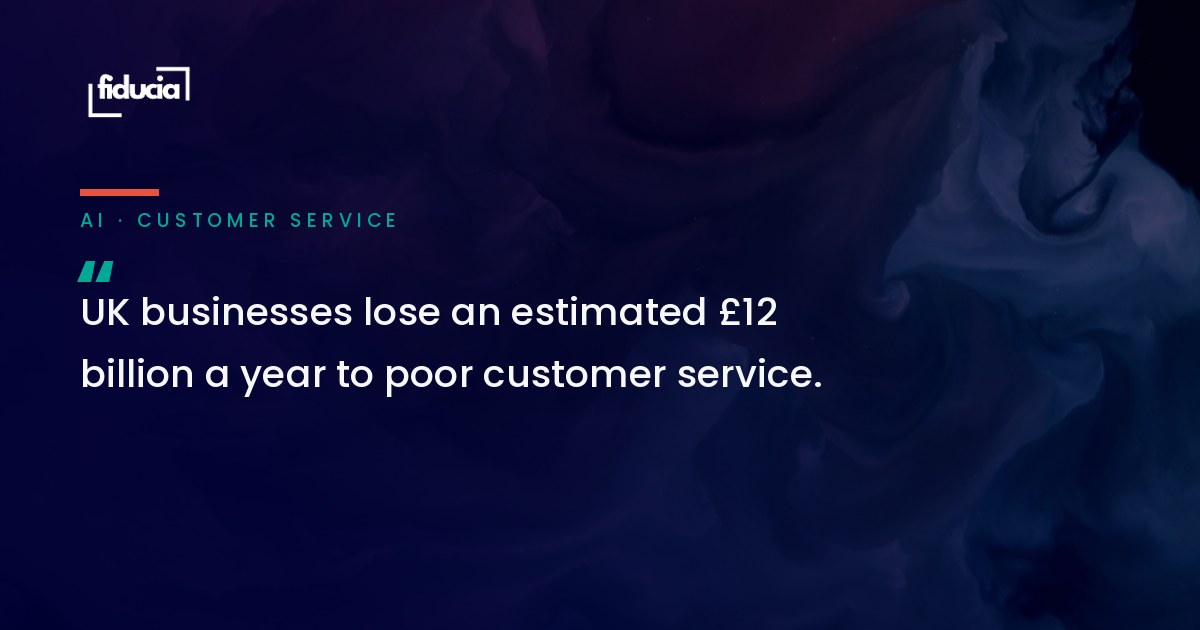UK businesses lose an estimated £12 billion a year to poor customer service